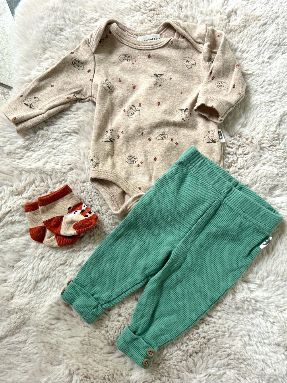 Fox baby outfit